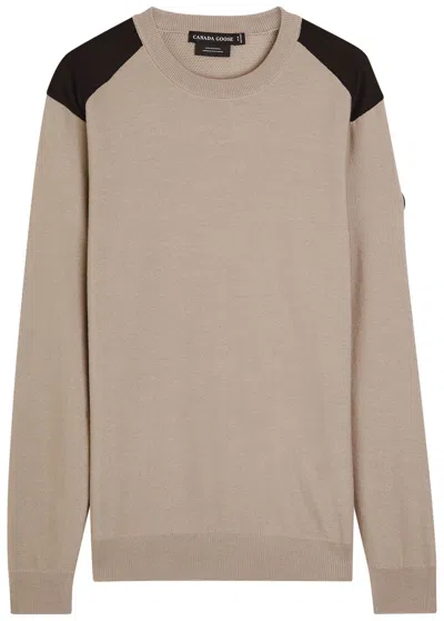 Canada Goose Dartmouth Wool Jumper In Brown