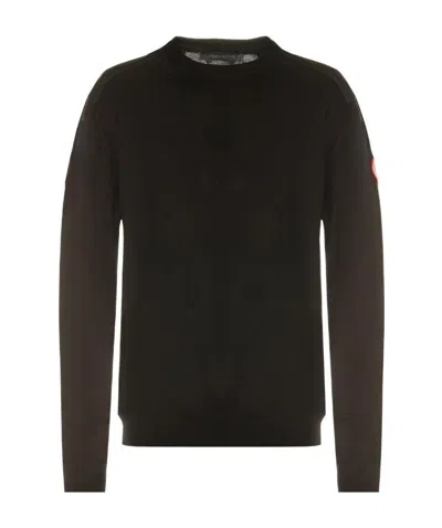 Canada Goose Dartmouth Wool Jumper In Black