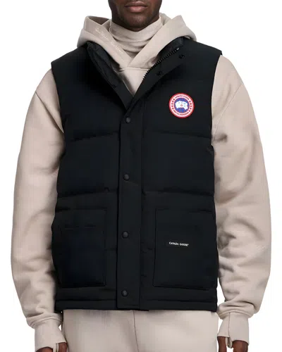 Canada Goose Dnu  Freestyle Crew Down Vest In Black