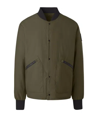 Canada Goose Double-sided Down Jacket In Green