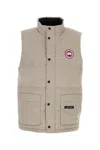 Canada Goose Dove Grey Polyester Blend Freestyle Sleeveless Down Jacket In Multi