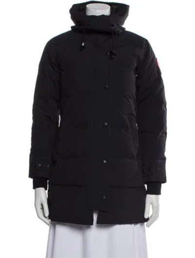 Pre-owned Canada Goose Down Coat In Black