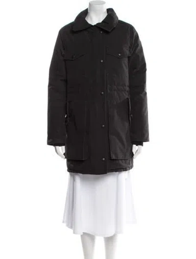Pre-owned Canada Goose Down Coat In Black