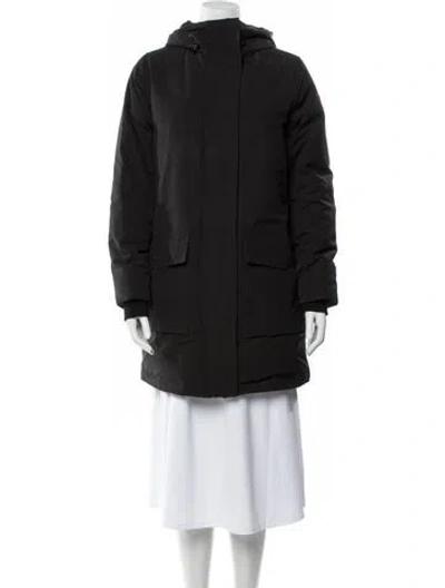 Pre-owned Canada Goose Down Coat In Black