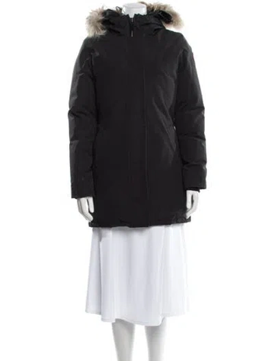 Pre-owned Canada Goose Down Coat In Black