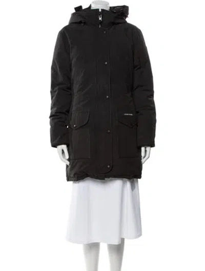 Pre-owned Canada Goose Down Coat In Black
