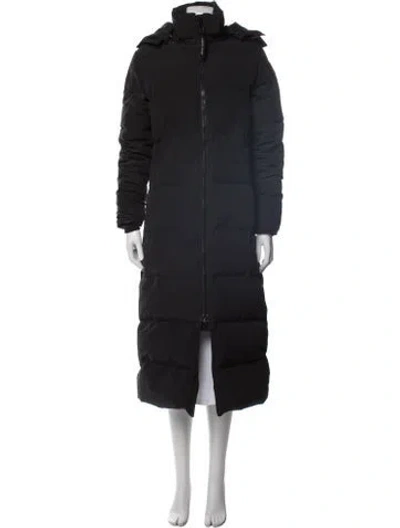 Pre-owned Canada Goose Down Coat In Black