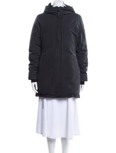 Pre-owned Canada Goose Down Coat In Black