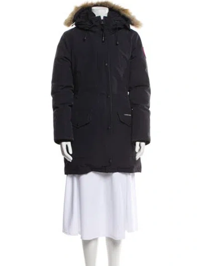 Pre-owned Canada Goose Down Coat In Black