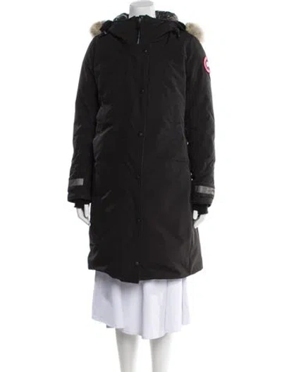 Pre-owned Canada Goose Down Coat In Black