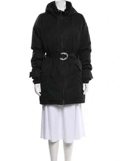 Pre-owned Canada Goose Down Coat In Black