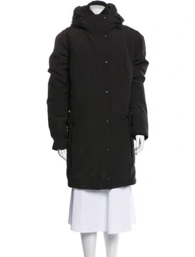 Pre-owned Canada Goose Down Coat In Black