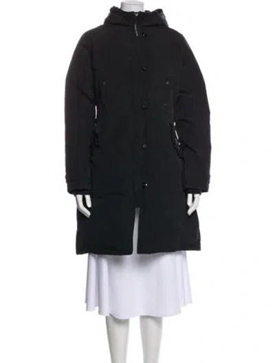 Pre-owned Canada Goose Down Coat In Black
