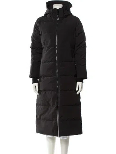 Pre-owned Canada Goose Down Coat In Black