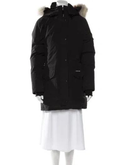 Pre-owned Canada Goose Down Coat In Black