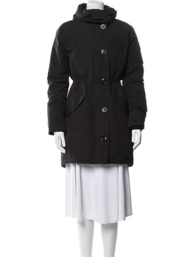 Pre-owned Canada Goose Down Coat In Black