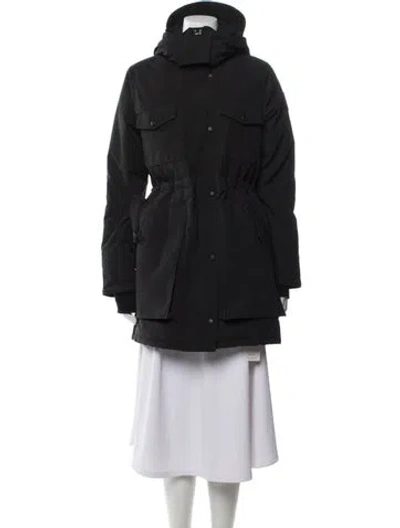 Pre-owned Canada Goose Down Coat In Black