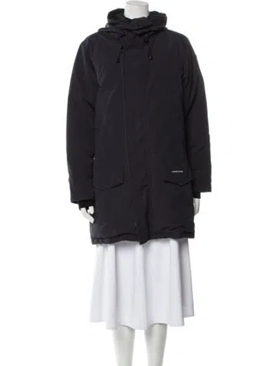 Pre-owned Canada Goose Down Coat In Black