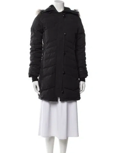 Pre-owned Canada Goose Down Coat In Black