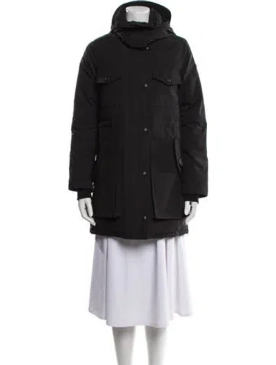 Pre-owned Canada Goose Down Coat In Black