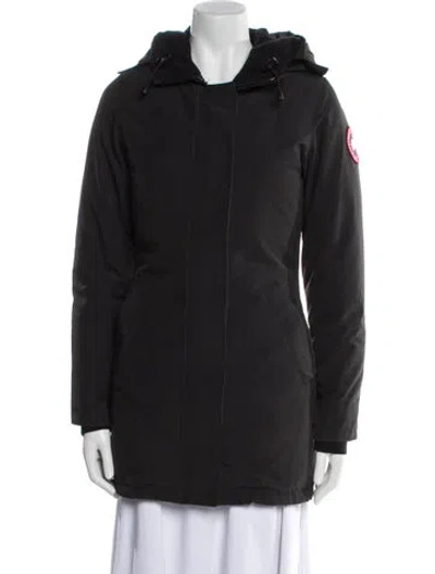 Pre-owned Canada Goose Down Coat In Black