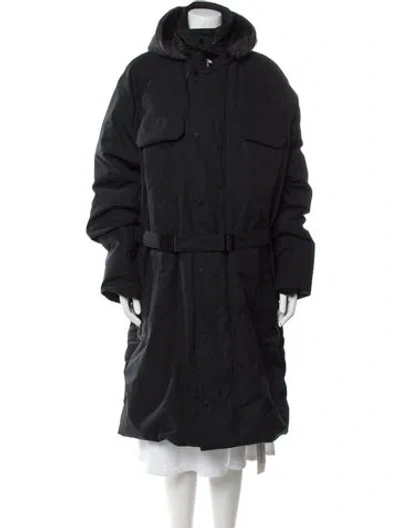 Pre-owned Canada Goose Down Coat In Black