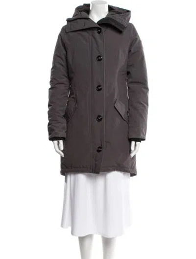 Pre-owned Canada Goose Down Coat In Black