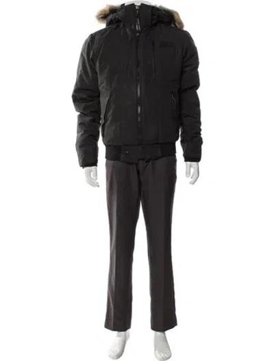 Pre-owned Canada Goose Down Coat In Black