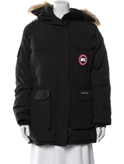 Pre-owned Canada Goose Down Coat In Black
