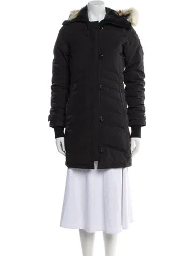 Pre-owned Canada Goose Down Coat In Black