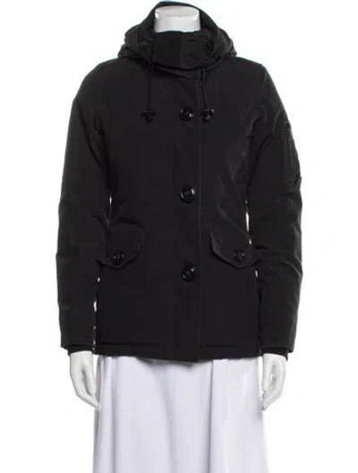 Pre-owned Canada Goose Down Coat In Black