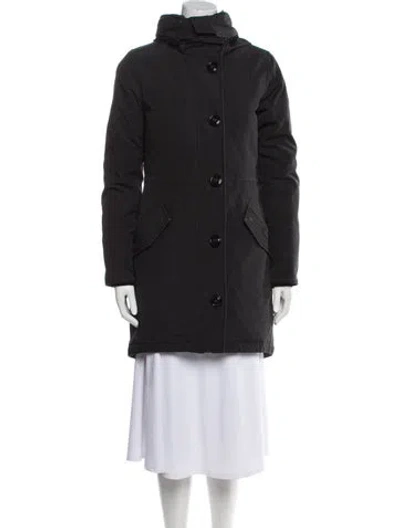 Pre-owned Canada Goose Down Coat In Black