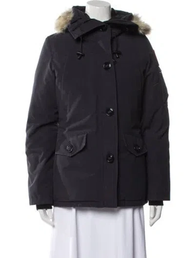 Pre-owned Canada Goose Down Coat In Black