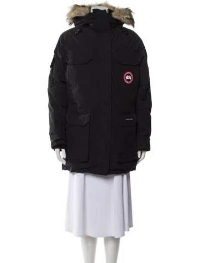 Pre-owned Canada Goose Down Coat In Black