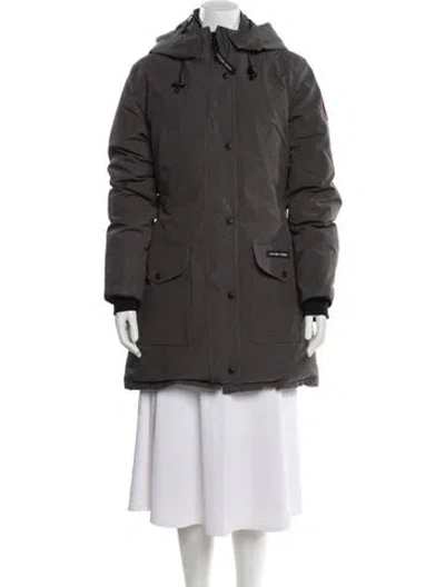 Pre-owned Canada Goose Down Coat In Black