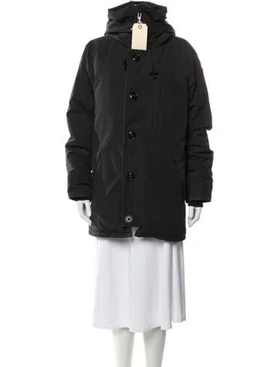 Pre-owned Canada Goose Down Coat In Black