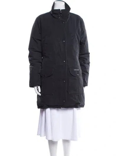 Pre-owned Canada Goose Down Coat In Black