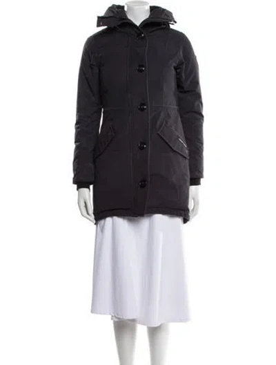 Pre-owned Canada Goose Down Coat In Black