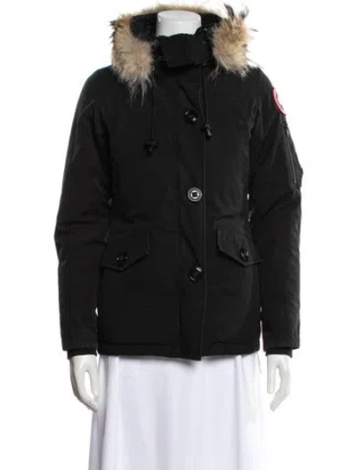 Pre-owned Canada Goose Down Coat In Black