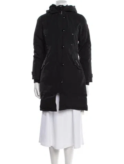 Pre-owned Canada Goose Down Coat In Black