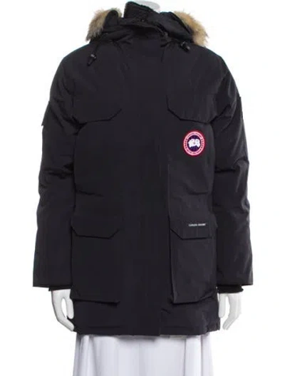 Pre-owned Canada Goose Down Coat In Black
