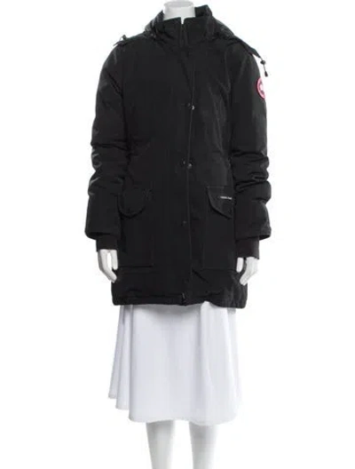 Pre-owned Canada Goose Down Coat In Black