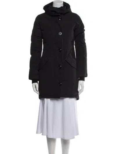 Pre-owned Canada Goose Down Coat In Black
