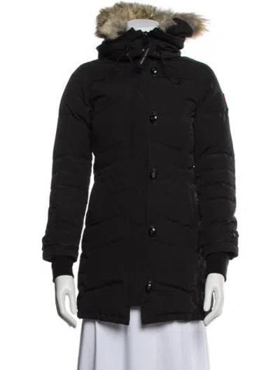 Pre-owned Canada Goose Down Coat In Black