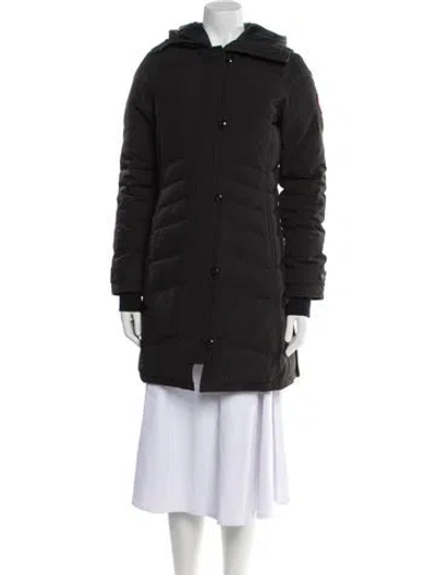 Pre-owned Canada Goose Down Coat In Black