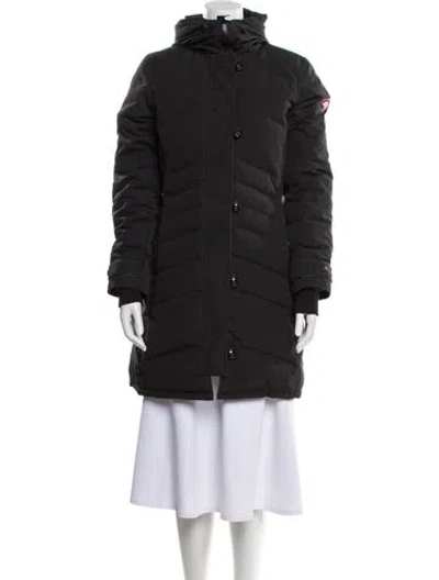 Pre-owned Canada Goose Down Coat In Black