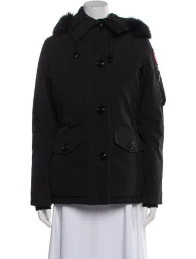Pre-owned Canada Goose Down Coat In Black