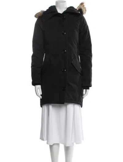 Pre-owned Canada Goose Down Coat In Black