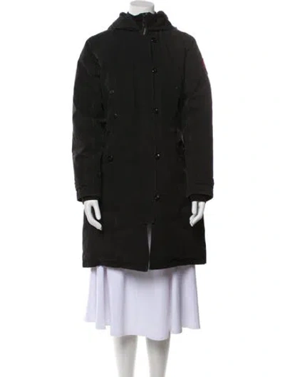 Pre-owned Canada Goose Down Coat In Black