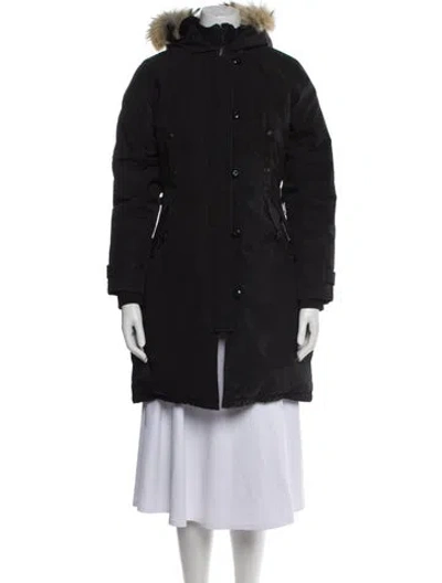 Pre-owned Canada Goose Down Coat In Black